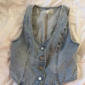 Denim Forum Light Blue Vest